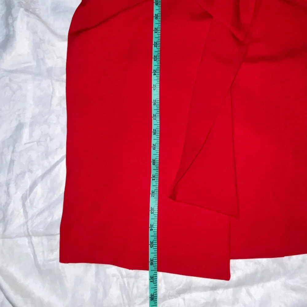 RARE Nwt Cache Red off the Shoulder formal Dress - Picture 11 of 14